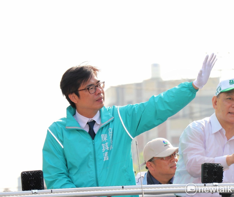 民進黨高雄市長初選民調結果，陳其邁出線。   圖：陳其邁辦公室提供
