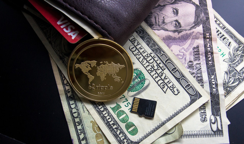 瑞波幣因謠傳將要加入虛擬貨幣交易所，而在短時間內快速的大起大落。   圖：翻攝自Pixabay