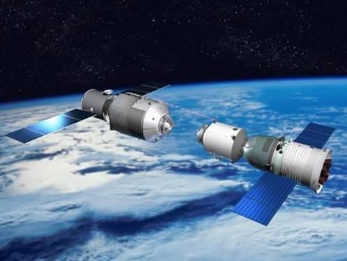 外媒報導歐洲太空總署預估（ESA），先前中國失控的「天宮一號」太空站，即將在愚人節前後，3月30日至4月2日之間墜落地球。   圖: 取自中國載人航天工程 官網