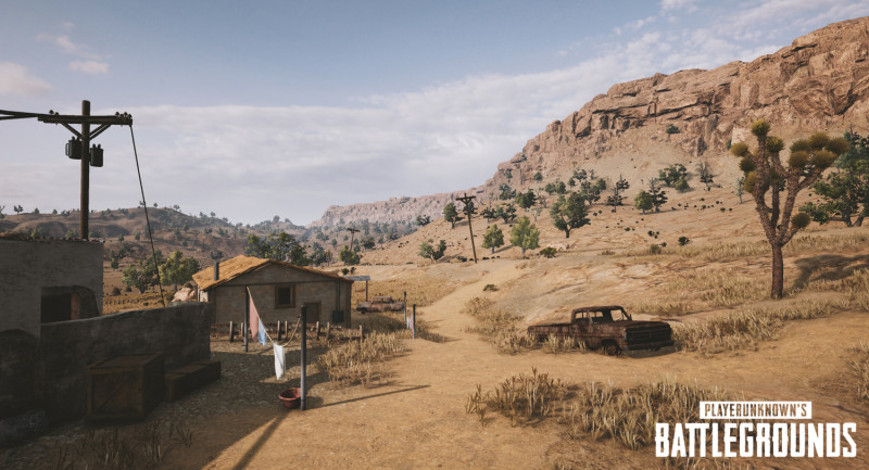 沙漠地圖Miramar終於要在Xbox One上線了。   圖：《絕地求生》提供