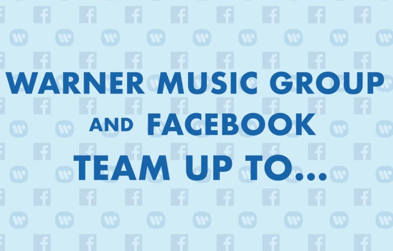 華納音樂針對這次的合作表示，「與Facebook合作有助於擴大音樂應用的範疇」，且能為用心的影片創作者增加額外收入。   圖：翻攝自  Warner Music Group 臉書