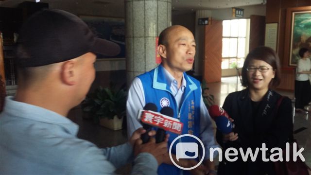 國民黨高雄市黨部主委韓國瑜被傳出今天上午到台北市黨部領表想選台北市長。資料照片。   圖：金名／攝