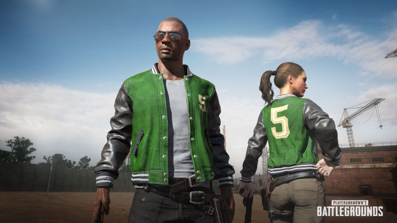 官方將發放PUBG5夾克，慶祝Xbox One平台玩家數突破5百萬大關。   圖：微軟/提供