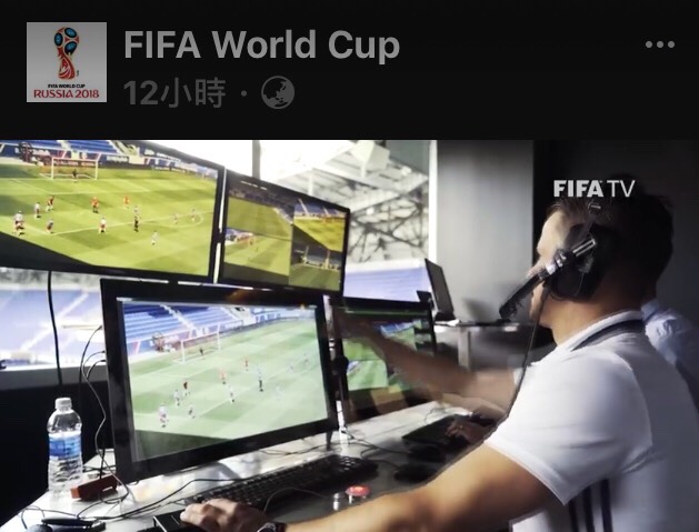國際足球總會（FIFA）主席英凡提諾（Gianni Infantino）今天宣布，本屆俄羅斯世界盃足球賽將首次啟用影像助理裁判技術（VAR）。   翻攝自FIFA臉書