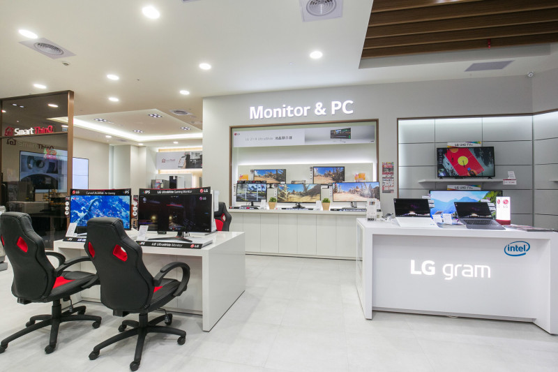台灣LG電子與3C通路經驗豐富的宏碁集團旗下好漾生活合作，打造台灣第一間LG品牌旗艦店。   圖：LG/提供