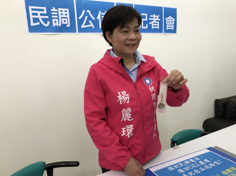 楊麗環日前宣布退黨宣布參選桃園市長。   圖: 楊麗環競選辦公室/提供