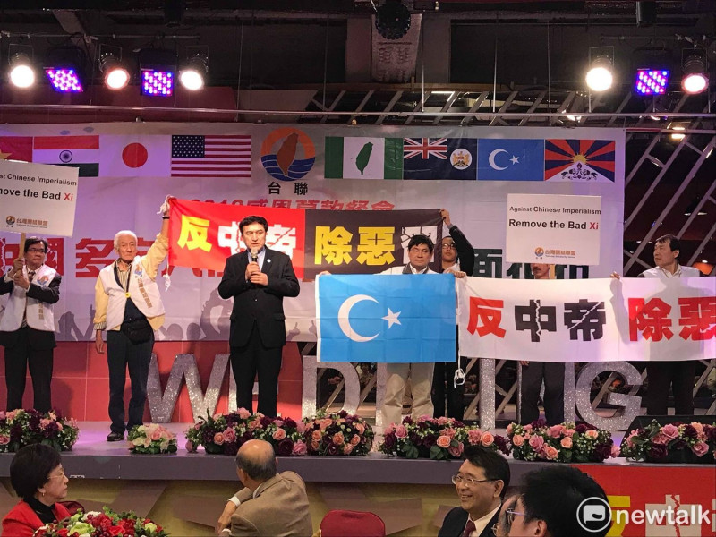 世界維吾爾代表大會東亞及太平洋地區全權代表伊里哈木·馬赫穆提。   圖 : 周煊惠 / 攝