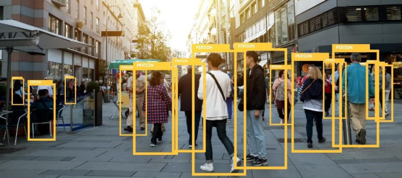 微軟亞洲研究院所研發的人工智慧技術已能清楚辨識包括人在內的各種圖像物件。   圖：台灣微軟提供
