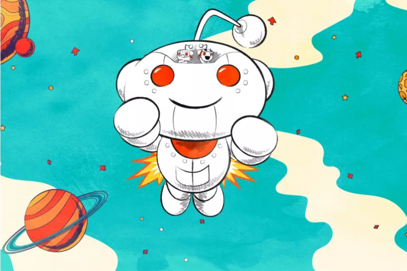 Reddit 吉祥物 Snoo 此次也重新繪製，比起原本的版本，看起來更立體了。   圖：翻攝自 Reddit