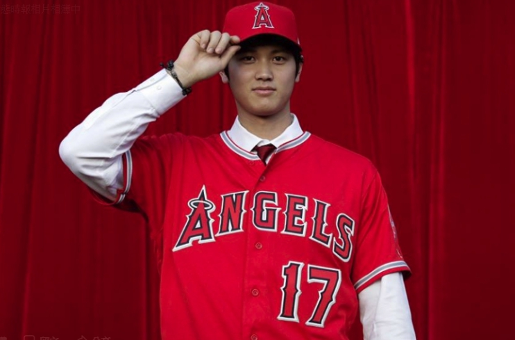 洛杉磯天使23歲「二刀流」日籍球星大谷翔平。   圖：翻攝MLB Corner臉書
