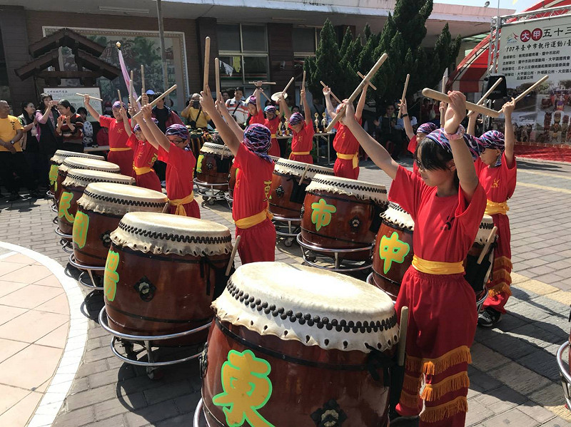 台中市大甲五十三庄武術競賽於今(8)日上午9時至下午5時於在大甲火車站前廣場辦理。   圖：台中市政府/提供