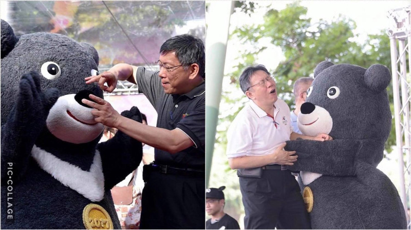 熊讚和台北市長柯文哲兩人互動逗趣，時常引發話題，但現在熊讚確定要改版了。   圖：合成照，翻攝自柯文哲instagram