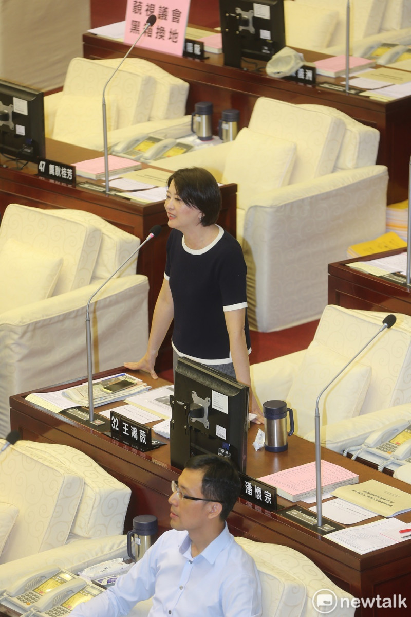 國民黨台北市議員王鴻薇。   圖：新頭殼資料照