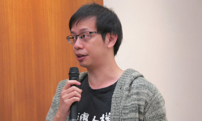 台灣網路透明報告專案經理何明諠16日出席「2018台灣網路透明報告」發表記者會。   圖：林朝億/攝