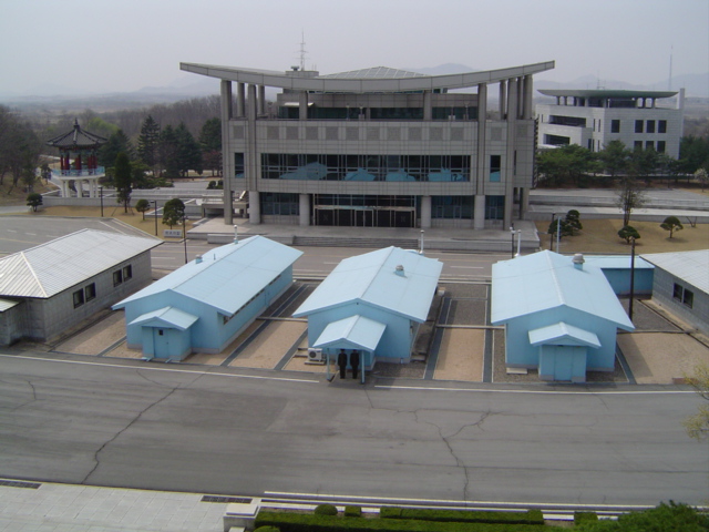 板門店南韓轄區「和平之家」，將是史上北韓最高領導人第一次踏上南韓土地的所在。   