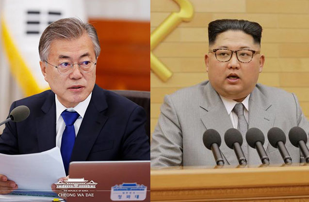 兩韓高峰會將於下週舉行，北韓金正恩宣布平壤將不再進行核試或試射洲際彈道飛彈。對此，外交部表示，將密切觀察朝鮮半島局勢。   圖：新頭殼合成