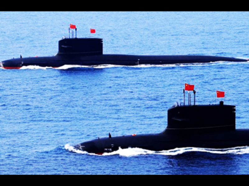 093A型攻擊核潛艇。   圖：翻攝自中國國防部網站