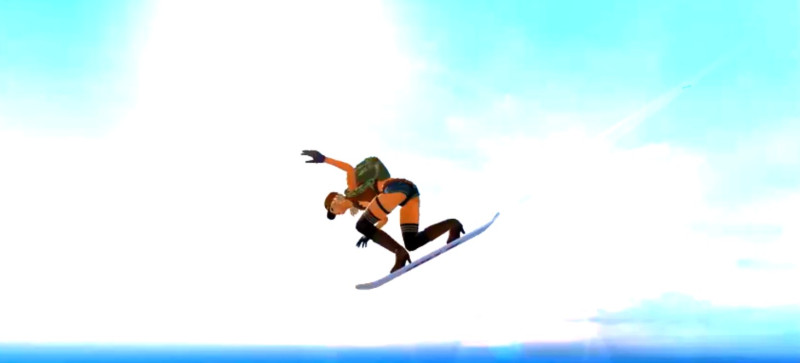 滑板降落讓玩家能在跳傘階段有更多戰術運用，拔得頭籌搶得先機。   圖：Garena/提供