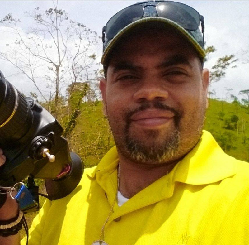 尼加拉瓜爆發年金改革抗議，記者加奧納臉書直播時遭槍殺身亡。   圖：翻攝紀念加奧納臉書
