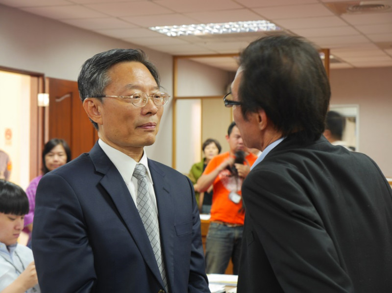 立法院司法及法制、內政委員會上午聯席審查「總統咨請立法院同意江惠民為最高法院檢查署檢查總長」案。   圖：趙婉淳／攝
