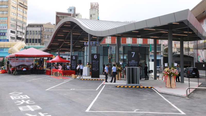 基隆國光客運臨時新站今日啟用。   圖：基隆市政府 / 提供