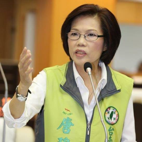 現任市議員唐碧娥於民進黨台南市議員初選落馬。   圖：翻攝自唐碧娥臉書
