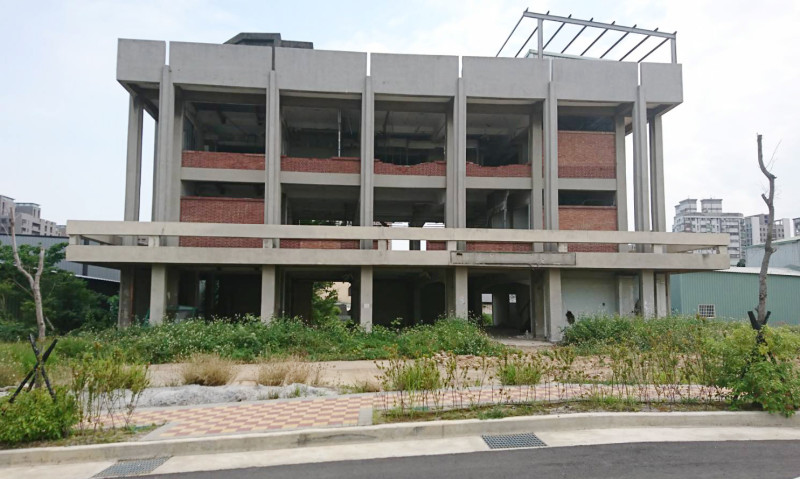 台中市南屯寶山段危老建築重建基地現況。 圖 : 台中市都發局/提供