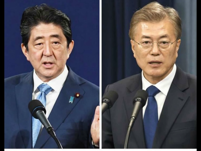 日本對南韓實施出口管制等經濟報復措施，使雙邊關係緊張情勢升高。   圖：翻攝自Youtube