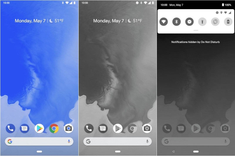 Android P 的 Wind down 功能，減少使用者睡前使用手機的習慣。   圖：翻攝自 Google