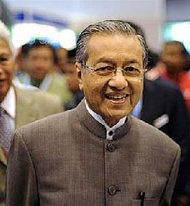 馬來西亞新首相馬哈地今天承諾，將針對打擊假新聞的爭議性法律進行檢討。   圖 : 翻攝自互動百科