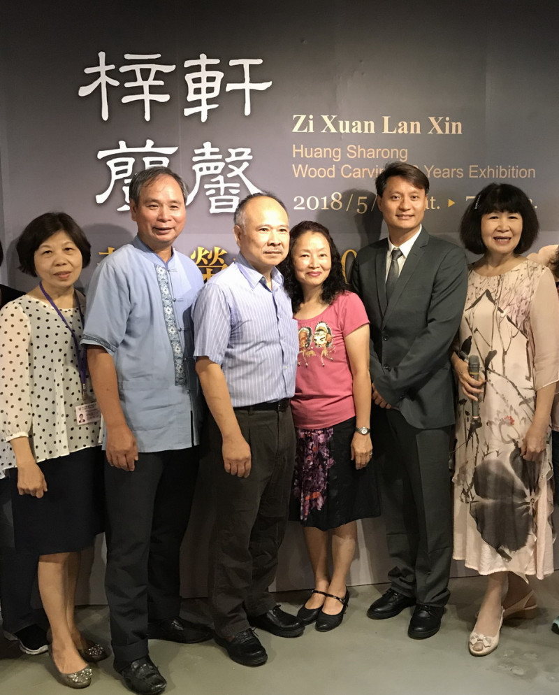 黃紗榮為國立臺灣工藝研究發展中心「臺灣工藝之家」品牌認證的木藝類工藝師之一,於2011年進駐鹿港桂花巷藝術村。 圖:台北當代工藝設計分館/提供