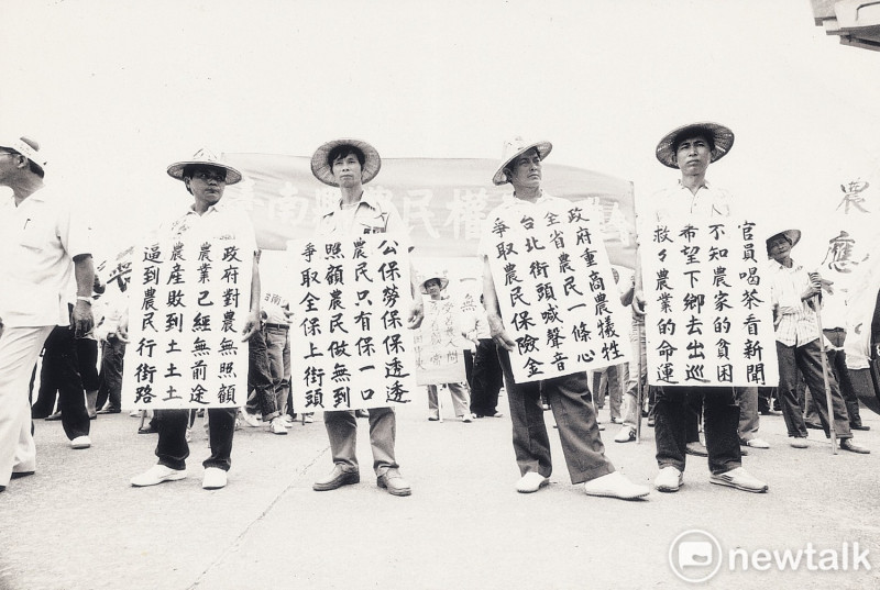 520農民運動是台灣解嚴後最大的一場抗爭，更導致130多人被捕，近百人被移送法辦，主事者全被逮捕。   圖：邱萬興提供