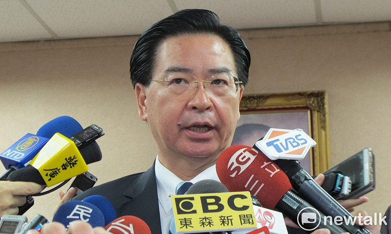 外交部長吳釗燮23日出席立法院外交及國防委員會。   圖：林朝億/攝