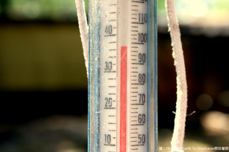 今天包括台北、板橋、台中、金門共計4個氣溫測站創下5月歷史高溫紀錄。   圖：翻攝自Flickr／Earth To Stephanie