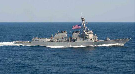 美國海軍第7艦隊發言人莫姆森（Reann Mommsen）承認美艦駛近西沙群島與美濟礁。   圖 : 翻攝自搜狐(資料照片)