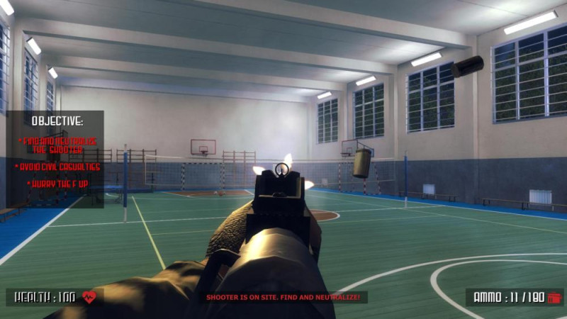 Valve不僅將《Active Shooter》下架，同時也永久封禁該開發商的帳號。   圖：翻攝自 Steam