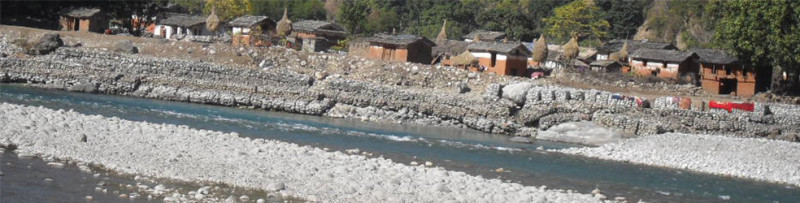 尼泊爾西塞蒂河水流湍急，可望建設水力發電廠，提供電力。   圖：翻攝尼泊爾官方投資平台