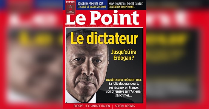 Le point最新一期雜誌封面探討獨裁者艾爾段。   圖片來源:Le point twitter 截圖