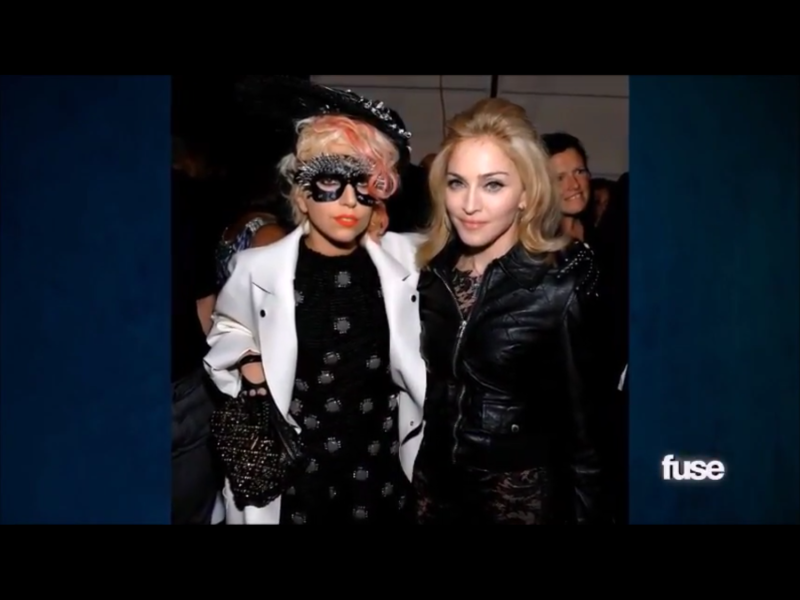 嘉佩樂酒店此前接待過許多名人，包括歌星瑪丹娜（Madonna，右）和女神卡卡（Lady Gaga，左）等。   圖：翻攝自Youtube