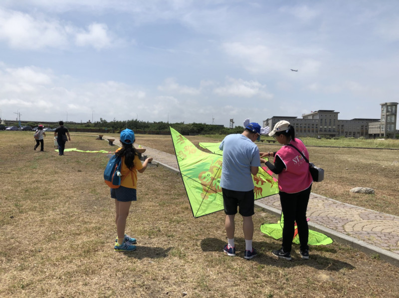 龍舟風箏體驗。   圖：桃園市政府/提供