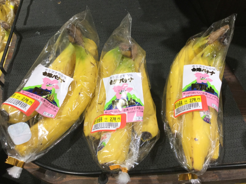 台蕉售價高，在超市很容易滯銷而只好削價出售。   圖：劉黎兒/攝