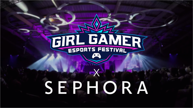 GIRLGAMER Esports Festival女子電競節在昨日宣布，將與法國美妝巨頭絲芙蘭（Sephora）合作。   圖：翻攝自 絲芙蘭
