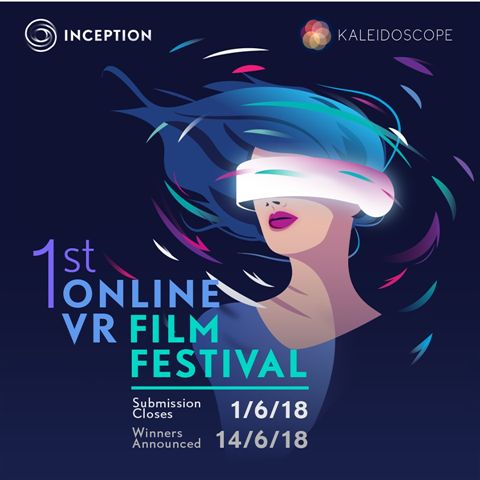 VR 線上影展由「Inception」和「Kaleidoscope」兩家公司合辦，Inception 提供 VR作品一個跨硬體播放的線上平台。
   圖：高雄市電影館/提供