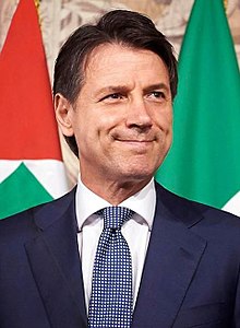 義大利新手總理孔蒂（Giuseppe Conte）首度出席歐洲聯盟（EU）高峰會。   圖 : 翻攝自維基百科