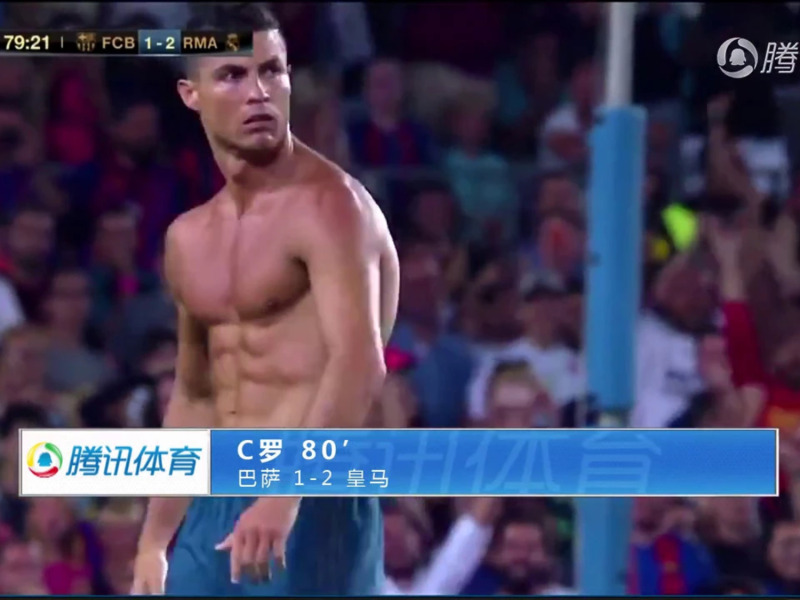 西班牙國營頻道（TVE）昨晚報導這項天價搶人消息，引發內馬爾可能將在另一巨星「C羅」羅納度（Cristiano Ronaldo，如圖）告別皇馬時頂替他的傳聞。   圖：翻攝自Youtube