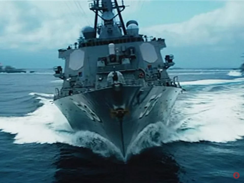美軍證實 兩艘軍艦航經台灣海峽。   圖：翻攝自Youtube