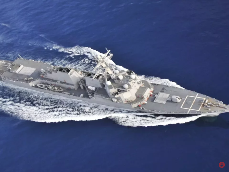 美軍軍艦第8度過台海   圖：翻攝自Youtube
