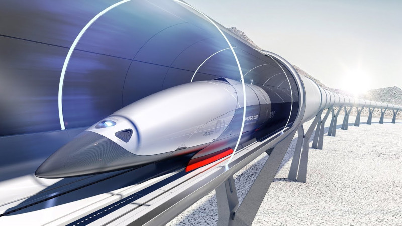 超迴路列車不再是未來。   圖：翻攝Youtube