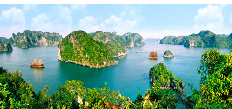 今年6月赴越南的台灣旅客達5萬5406人次，累計上半年赴越南的台灣旅客33萬8956人次，排名第5位，與去年同期相較，成長13.8%。   圖 : 翻攝自travel104