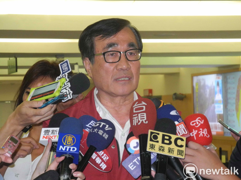 新北市副市長李四川表示，這次北北基對颱風停班課不同調是「個案」。 
   圖：王峻昌/攝  